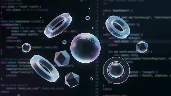 develop a modern 3d website full stack web app or ai landing page