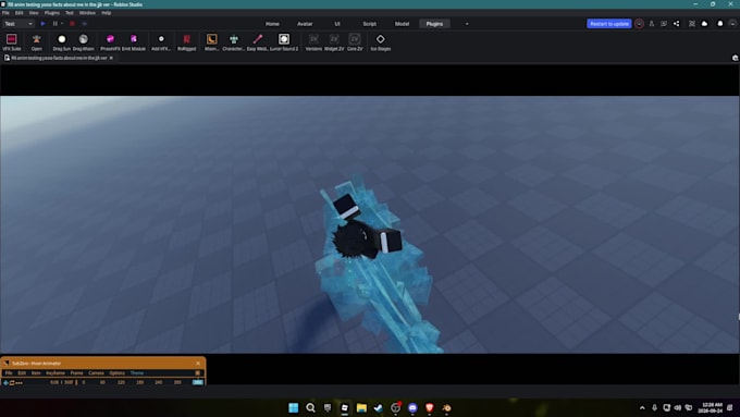create custom roblox animations combat moves cutscenes and vfx