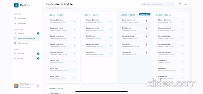 build a hospital or clinic management system with PHP mysql