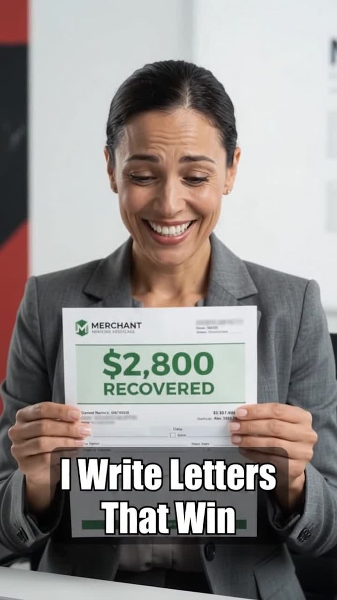 draft urgent refund and chargeback dispute letters fast