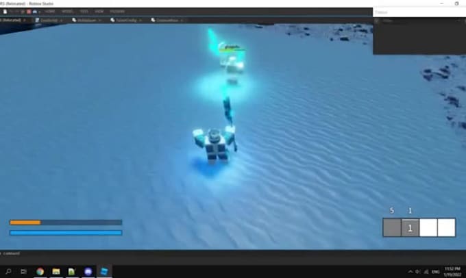 script roblox rpg, fighting, quests, vfx, animations and gameplay systems