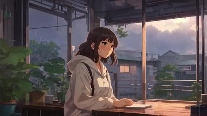 professionally create lofi animated video