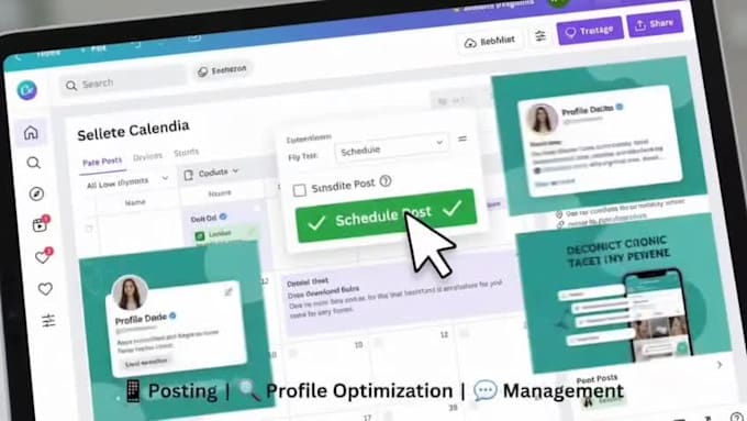 be your social media manager and digital content creator