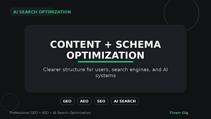 optimize your site for chatgpt, gemini and ai search