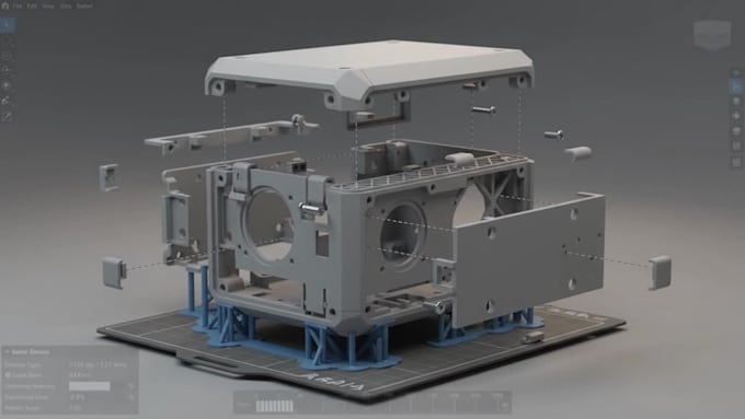 3d printable product design, cad modeling, stl files and prototype development