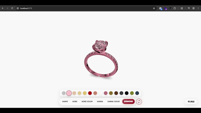 create 3d product configurator with threejs r3f, custom interactive experience