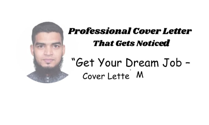 write a professional cover letter that gets you noticed