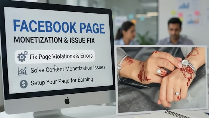 resolve facebook page policy and monetization issues
