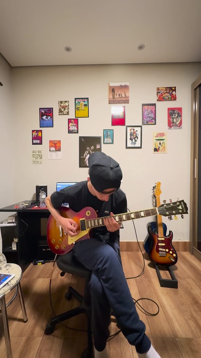 sync, mix and edit your guitar performance video professionally