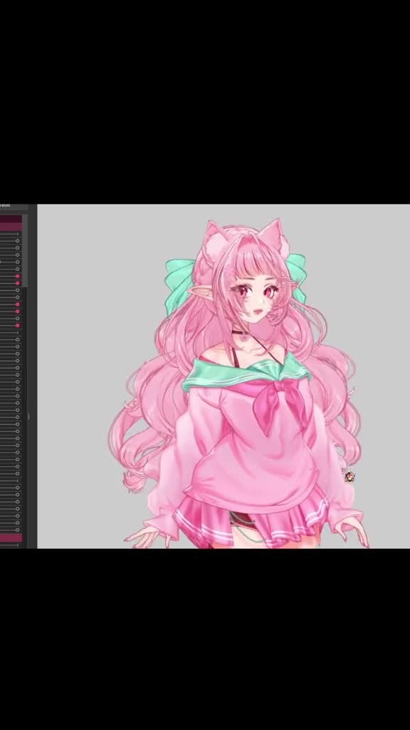 design and rigging high quality live 2d vtuber model