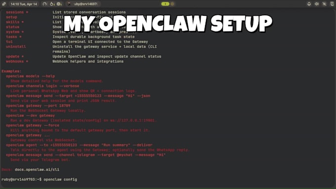 deploy and configure openclaw ai agents on your server