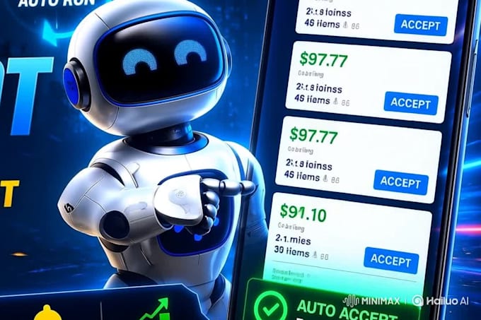 setup spark driver bot, spark delivery bot auto accept orders bot, spark