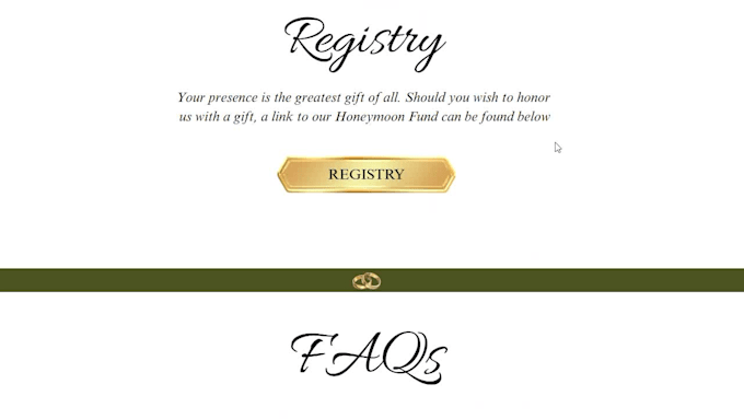 make wedding website invitation with rsvp