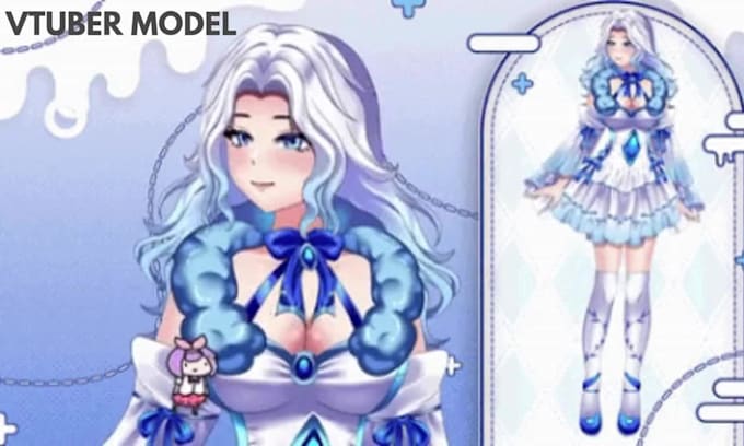 create vtuber rigging live2d model nsfw vtuber model for vtube studio