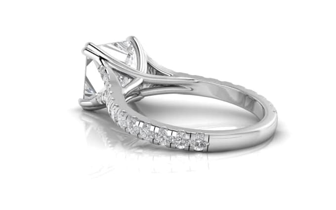 design luxury custom ring or bracelet 3d cad model