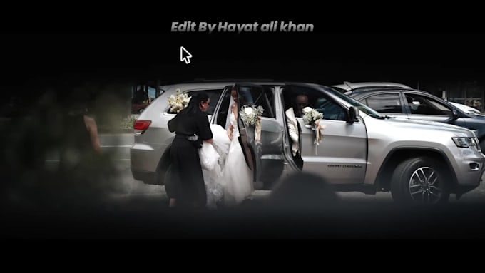 do wedding video editing, cinematic wedding highlights