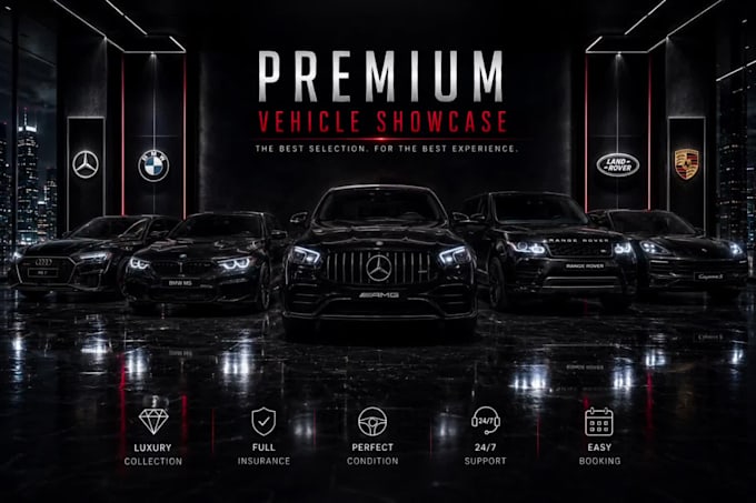 build a luxury car rental website with booking system