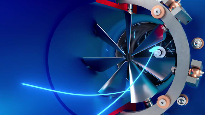 create 3d industrial and mechanical animation for engineering products