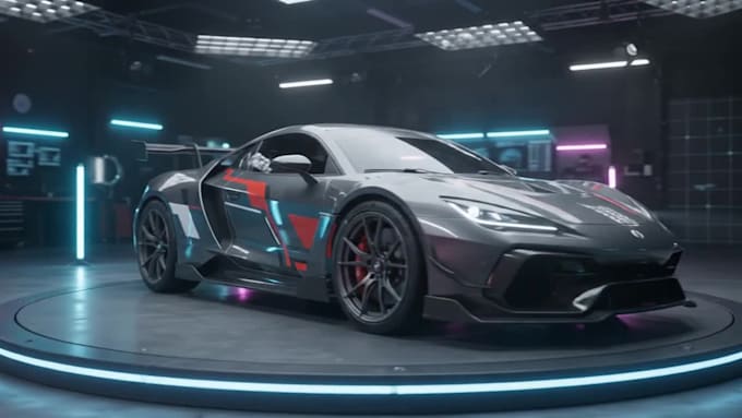 create 3d car modeling, realistic game ready vehicles, 3d printable car models