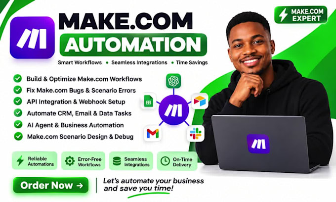 fix make com made com setup make com automation make automation make expert