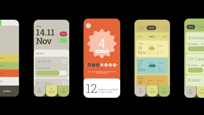 design a mobile app UI UX in figma