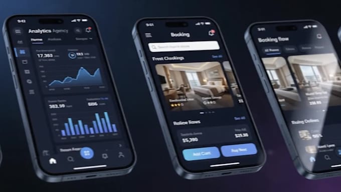 develop flutter mobile apps for android and ios