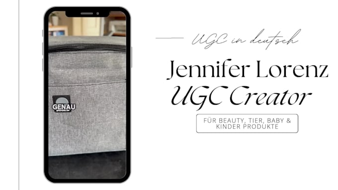 create high quality ugc videos that drives results in german