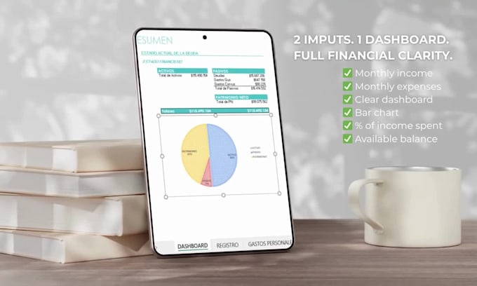 excel debt tracker template with balance sheet dashboard