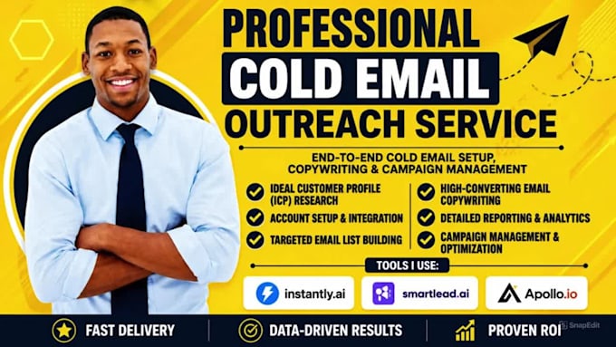 setup instantly or smartlead for cold email marketing and lead generation