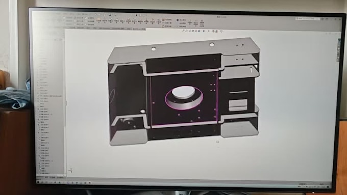 create 3d cad model and 2d drawing for cnc