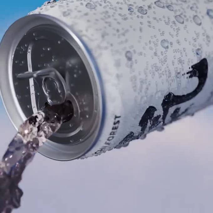 create realistic 3d product animation with water and liquid simulation