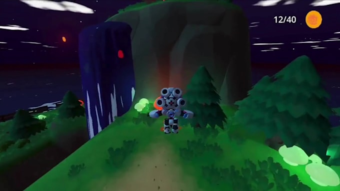 develop a godot 2d 3d game with custom gameplay and mechanics