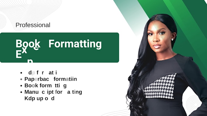do kindle formatting, paperback formatting, book formatting and KDP upload