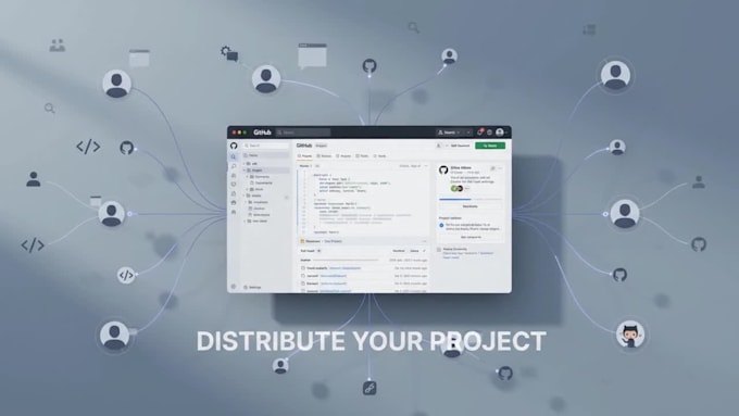 organically promote github project and profile for engagement
