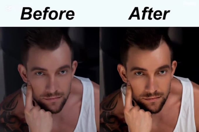 retouch wedding photos in lightroom and photoshop