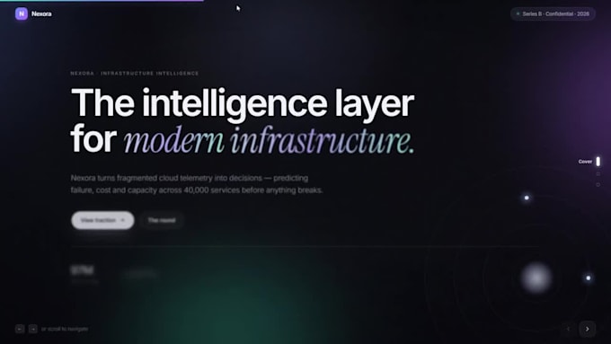 design an interactive HTML presentation