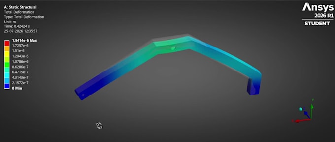 perform static structural analysis using ansys mechanical