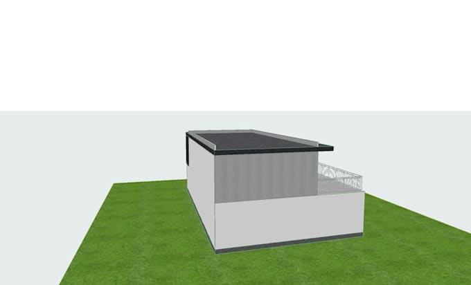 design realistic 3d house and building models
