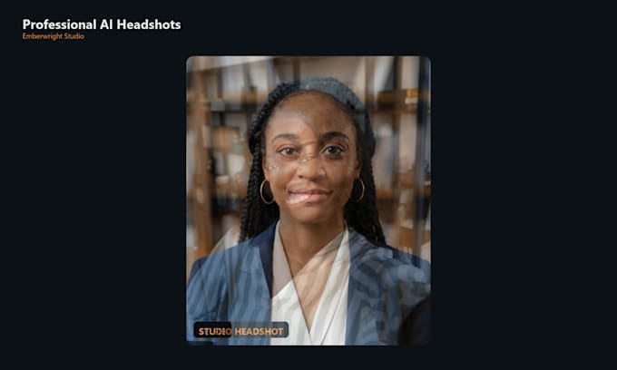 create professional ai headshots and corporate portraits