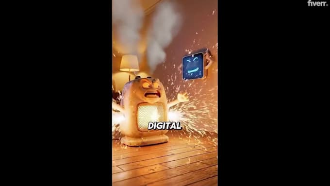 create ai talking object videos for viral content