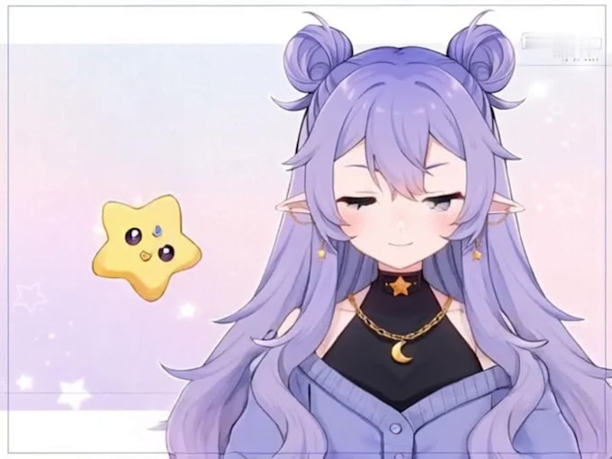 design and rig live2d vtuber model for animaze, vseeface, vtuber studio