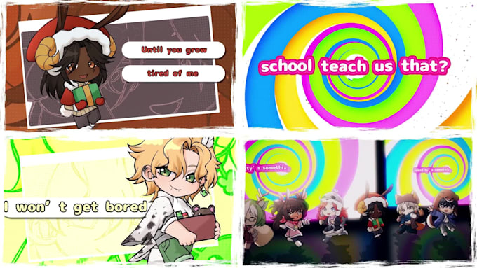 make a music video for vtuber