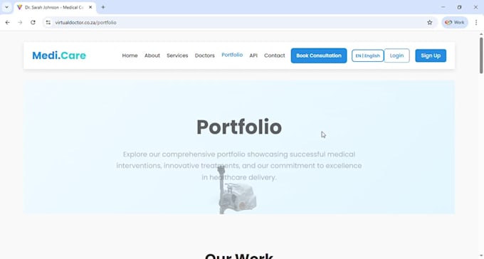 develop professional modern websites