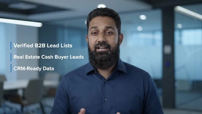 build a verified b2b lead list with emails for your business