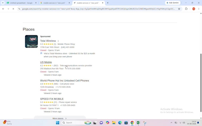 do web research, online research and data collection