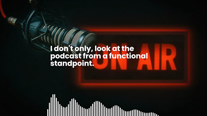 edit your podcast for you
