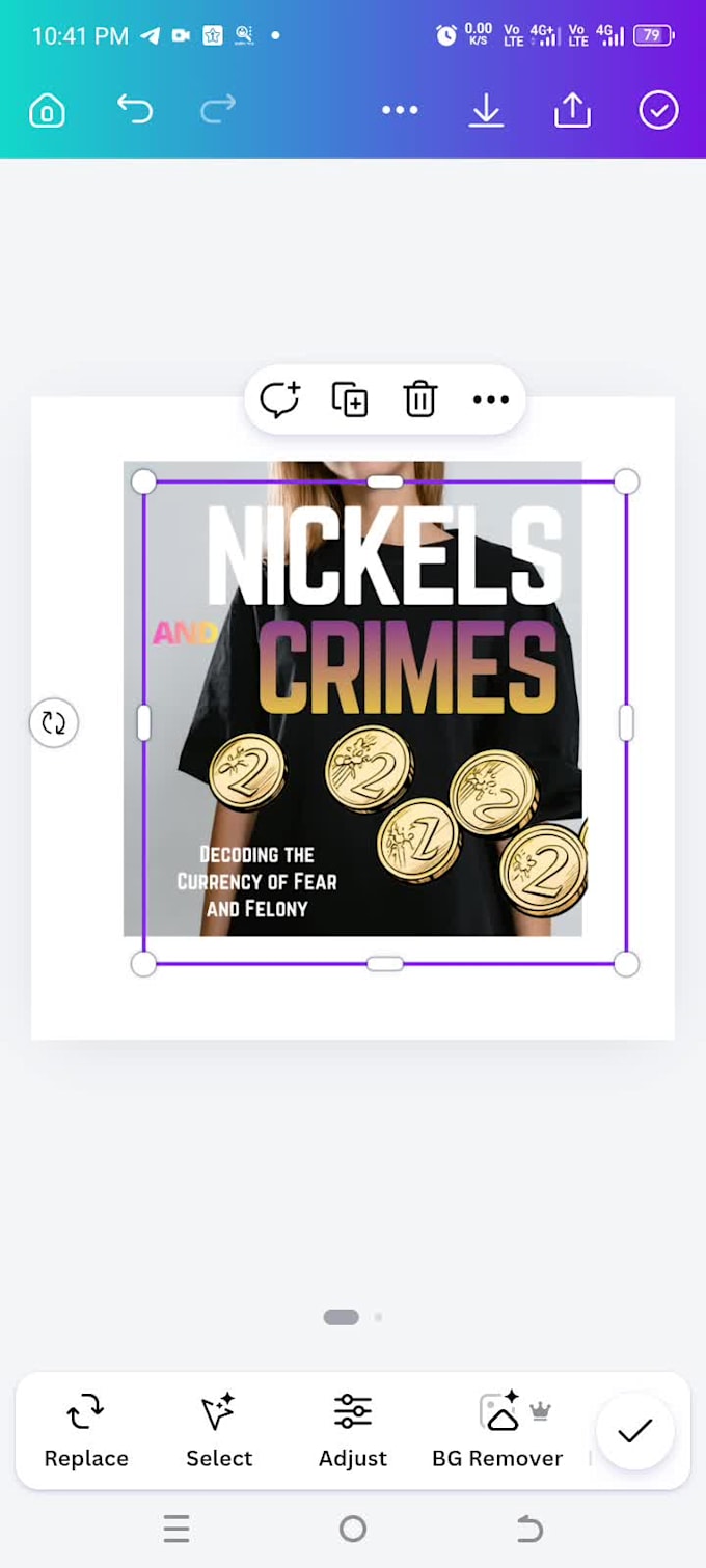 design book cover, poster and holographic sticker