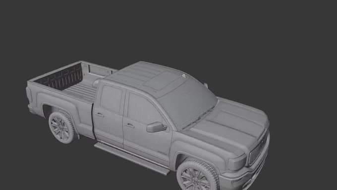 do 3d car modeling for games and 3d printing