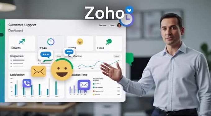 set up and automate your zoho desk helpdesk