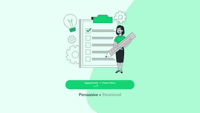 design a professional executive business presentation or pitch deck